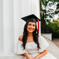 White A-line Short Graduation Dress,White Homecoming Dress  Y1843