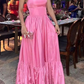 Pink Leg Split Prom Dress,Women Sexy Elegant Party Dresses Y3025
