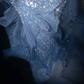 Gorgeous Blue Tulle Sequins Beaded Ruffles Mermaid Prom Dress,Formal Evening Dress Wedding Dress Y8671
