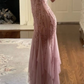 Luxurious Chiffon Beaded Mermaid Long Evening Dress Prom Gown  SP1334