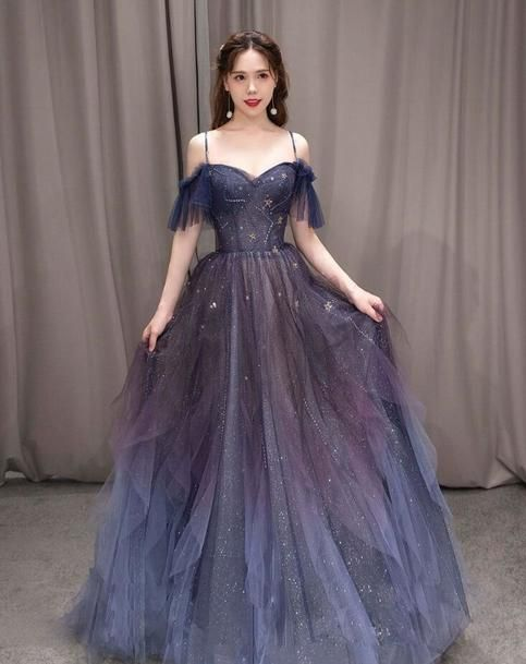 Dark Green Ombre Straps Tulle Layered Long Prom Dress,Green Formal Dre Simplepromdress Dark Green Ombre Straps Tulle Layered Long Prom Dress,Green Formal Dre Simplepromdress