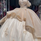 Luxury Quinceanera Dresses Applique Corset Ball Gown Prom Sweet 16 Dress Y4144
