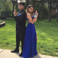 Royal Blue A-line Prom Dress,Royal Blue Graduation Dress Y6349