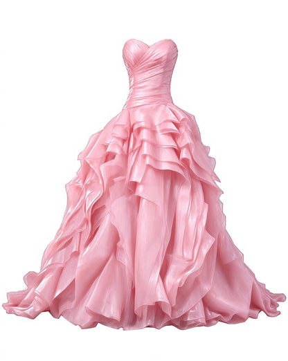 Burgundy Evening Gowns,Ball Gown Formal Dress,Evening Gowns For Teens Y1558