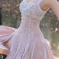 Luxury nude satin hand-beaded diamond homecoming dress Y4542