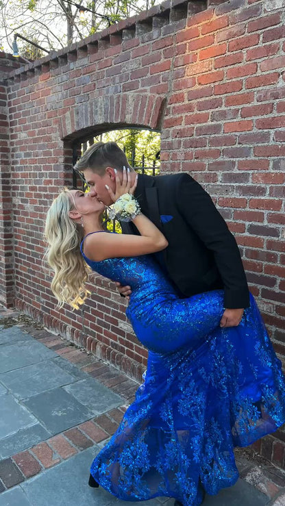 Elegant Royal Blue Mermaid Prom Dress,Charming Royal Blue Evening Dres Simplepromdress Elegant Royal Blue Mermaid Prom Dress,Charming Royal Blue Evening Dres Simplepromdress