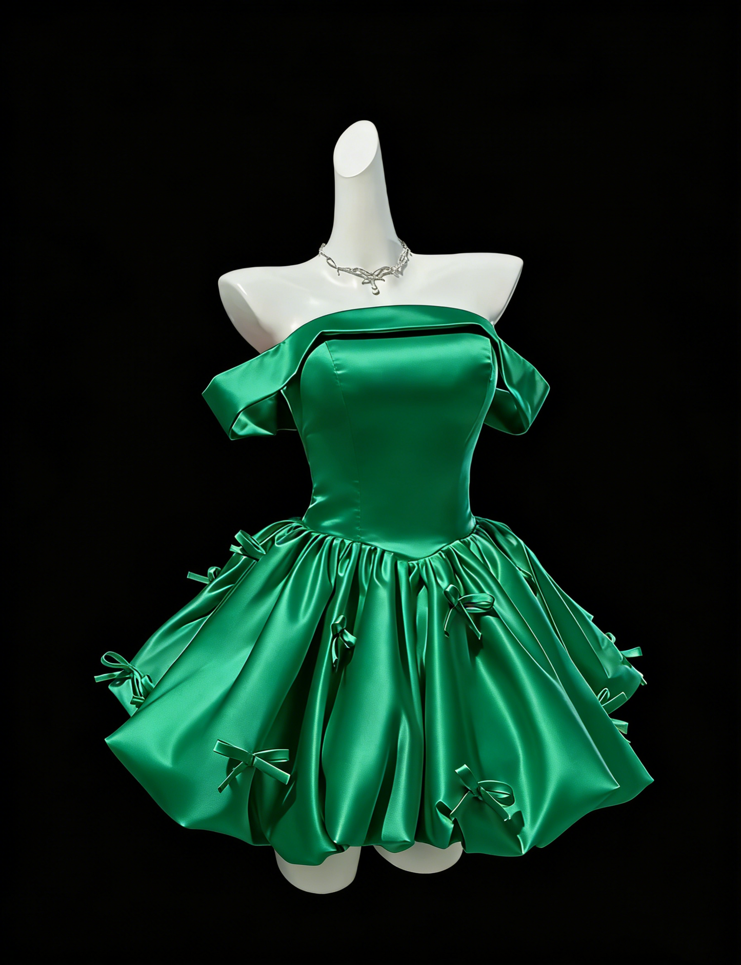 Cute Pink Strapless Satin A Line Homecoming Dress Formal Birthday Outfits With Bow SP1656