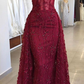 Luxurious Off The Shoulder Mermaid Prom Dress,Glam Dress Y6751