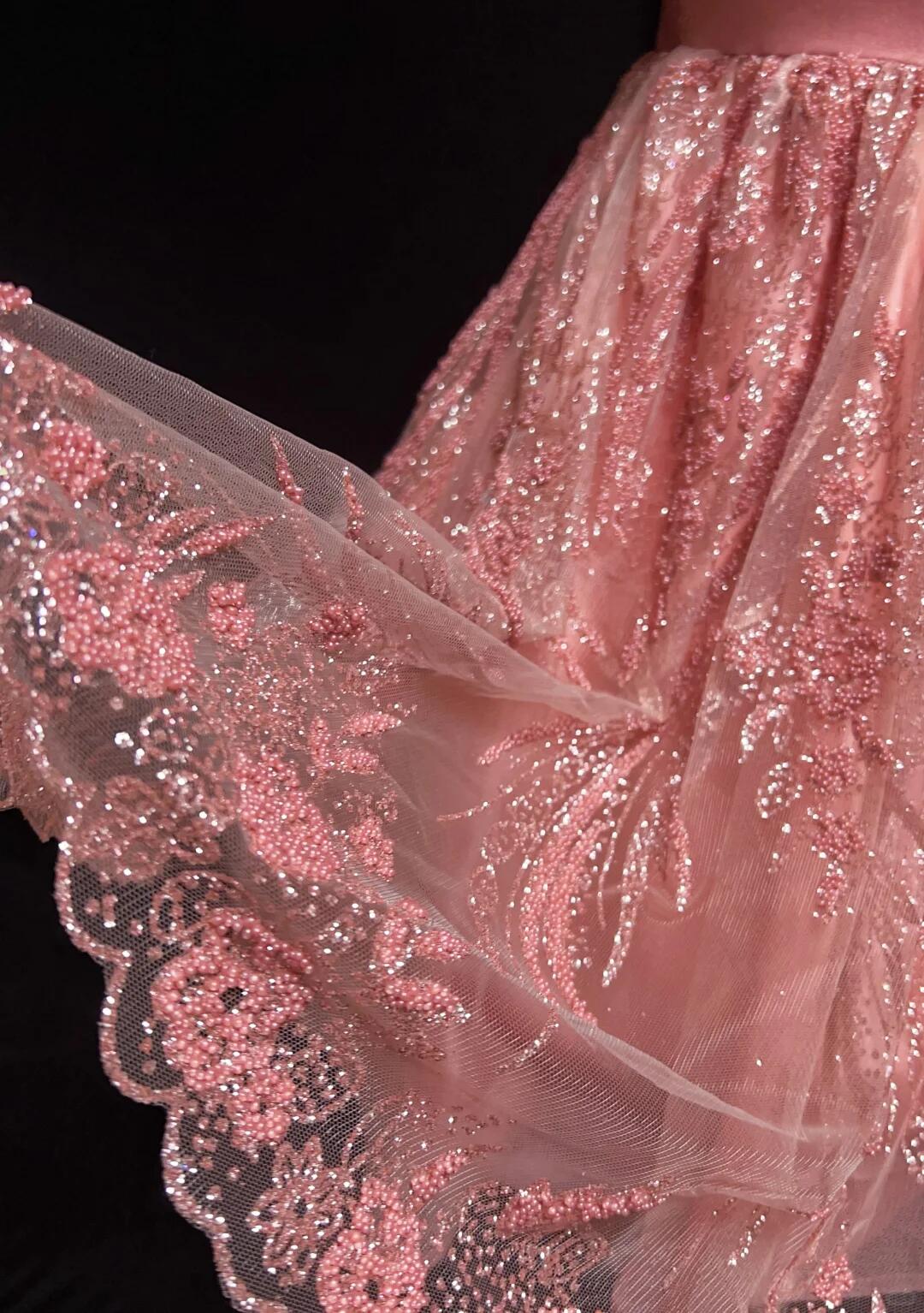 Pretty Pink Spaghetti Straps Satin Tulle Floral A Line Short Prom Dress,Formal Mini Graduation Homecoming Dress SP2919