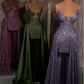 Sparkly Sheath Sequins Prom Evening Dress Y8369