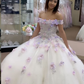 Stunning Off The Shoulder Floral Applique Quinceanera Dress Ball Gown Sweet 16 Dress Y4513