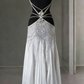 Gorgeous Spaghetti Straps Satin Beaded Mermaid Evening Dress Long Birthday Party Dress SP1749