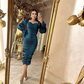 Unique Midi-length Bodycon Dress,Fashion Prom Dress Y5598