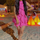Lovely Homecoming Dress With Ruffle,Cocktail Dress  Y5162