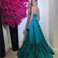 Pink Leg Split Prom Dress,Women Sexy Elegant Party Dresses Y3025