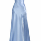 Elegant Spaghetti Straps Blue Prom Dress,Blue Formal Dress Y1909
