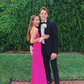 Elegant Strapless Mermaid Prom Dress,Pure Color Evening Gown Y5709