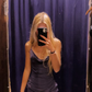 purple satin homecoming dress,night outfit dress Y2962