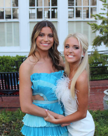 Blue Ruffle Short Homecoming Dress,Blue Party Dress Y2014