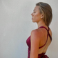 Burgundy Sexy Satin Plunging V- Neckline Long Prom Dress Evening Party Dress Y7536