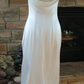Sparkle White Gem Long Wedding Dress,Wedding Guest Dress Y4399