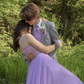 Light Purple A-line Tulle Prom Dress,Light Purple Graduation Dress Y6842