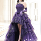 Elegant Purple Stars A-Line Prom Dress Y2738