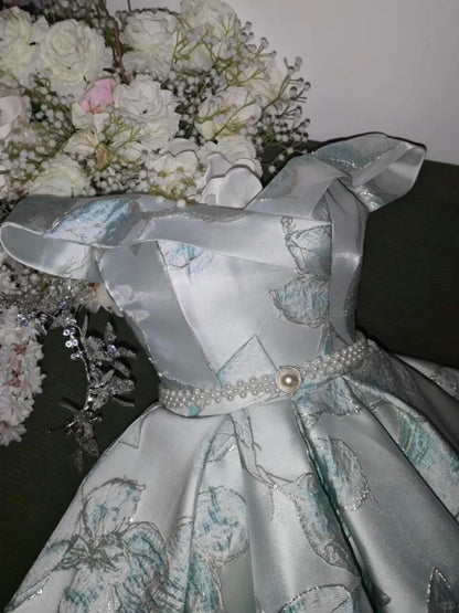 Gorgeous Blue Satin Sequin Floral A Line Mini 17th Birthday Outfits Off The Shoulder Short Homecoming Dress SP2353