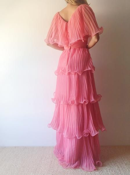Pink Prom Dress Women Sexy Dresses Elegant Party Dress Y1870