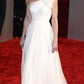 Elegant White One Shoulder Tulle Prom Dress,Formal Evening Dress Y8198