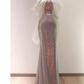 Charming Sequins Mermaid Evening Dress Shiny Long Prom Dress Y7687