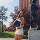 Cute White Graduation Dress,White Homecoming Dress  Y2162