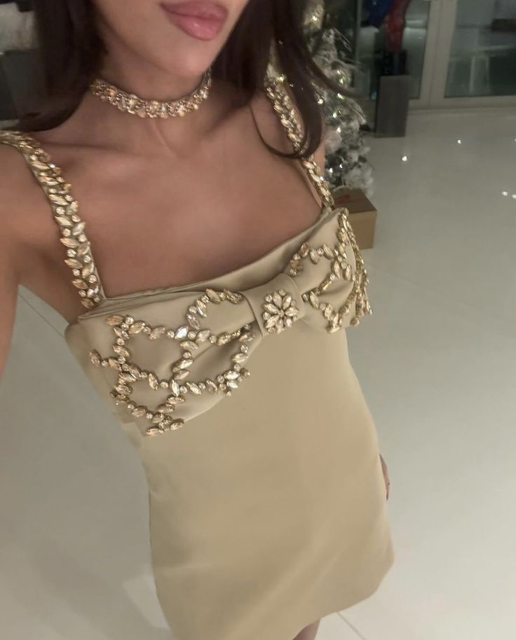 Vintage Spaghetti Straps Satin Beaded Short Birthday Dress Formal Graduation Homecoming Dress SP2413