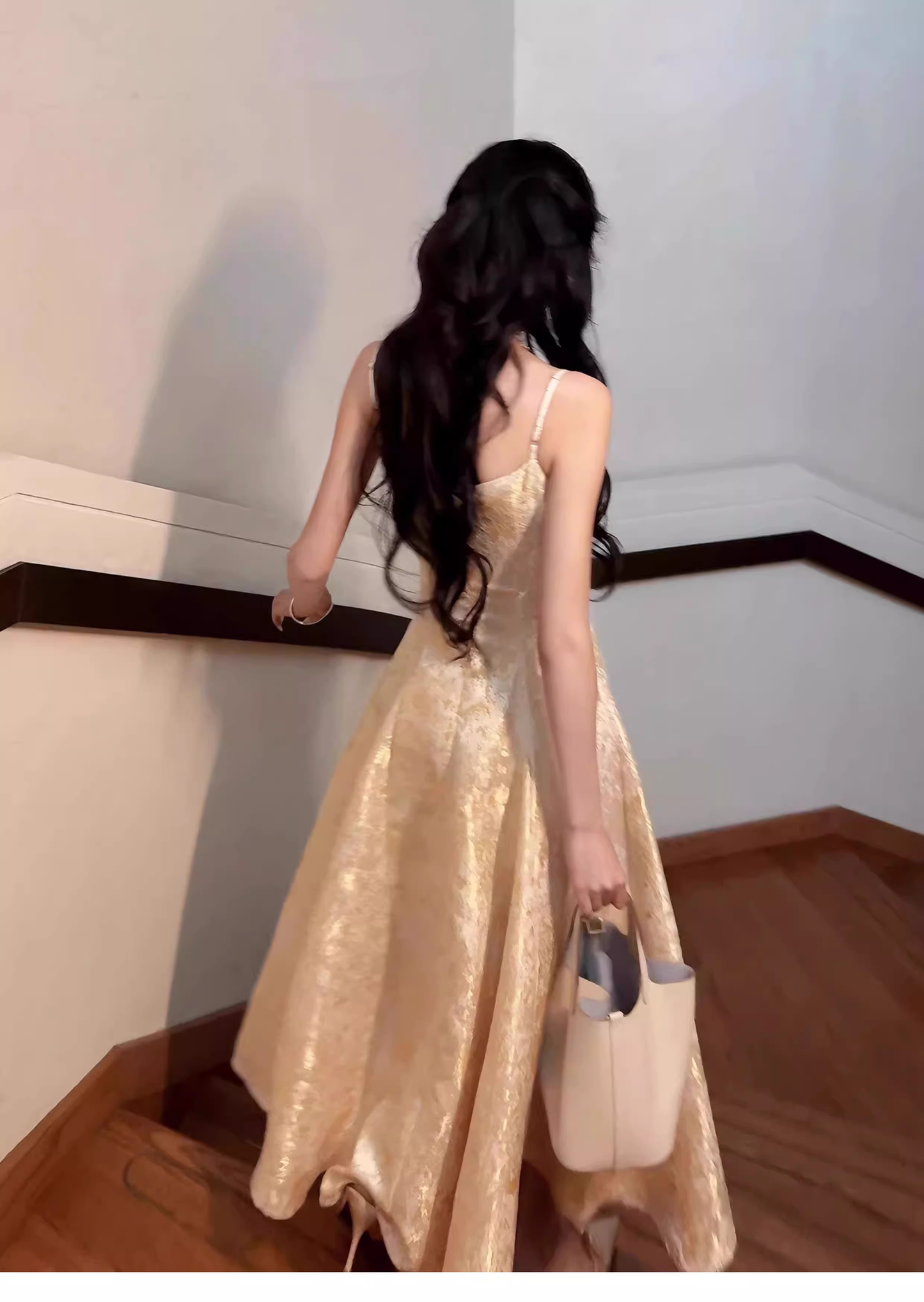 Glamorous Spaghetti Straps V Neck Satin Print Floral Long Party Dress Formal 20th Birthday Outfits SP1979