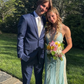 Sexy V Neck Mermaid Prom Dress,Fashion Graduation Gown  Y4990