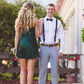 Green Spaghetti Straps Homecoming Dress,Green Birthday Party Dress Y5476