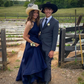 Simple Navy Blue A-line Prom Dress,Navy Blue Graduation Dress  Y6832