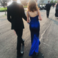 Classic Royal Blue Mermaid Prom Dress,Royal Blue Evening Dress Y5134