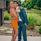 Spaghetti Straps Homecoming Dress with Ruffle Hem,Party Dress Y2258