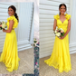 A-Line Long Hot Pink Prom Dresses Y6803