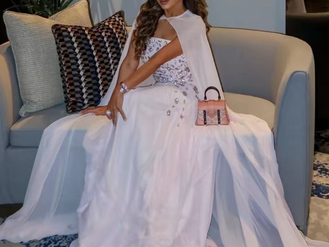 Elegant Strapless White Chiffon Beaded Mermaid Prom Dress Formal Birthday Party Dress SP585