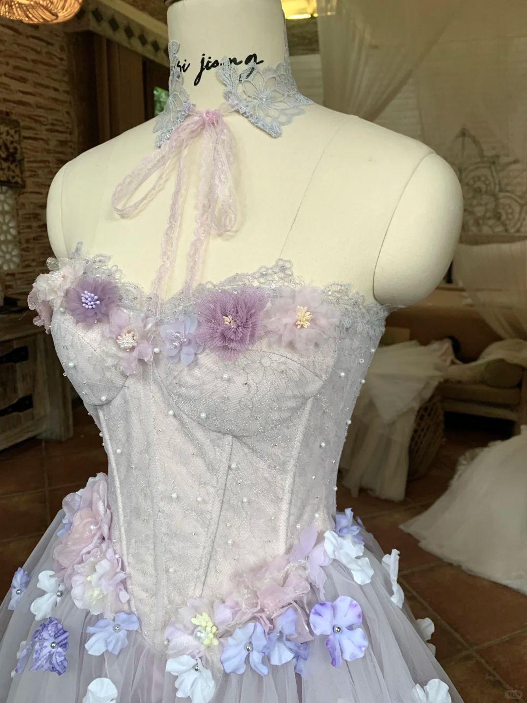 Elegant Sweetheart Neck Tulle Lace Beaded Appliques A Line Short 16th Birthday Outfits Purple Mini Homecoming Dress SP2364