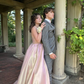 Charming A-line V Neck Long Prom Dress Graduation Dress Y6819