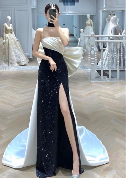 Ladies white evening dress sale