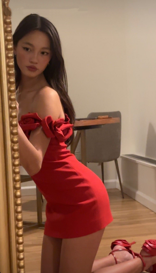 Sexy Off The Shoulder Satin Sheath Cocktail Dress,Red Short 8th Grade Homecoming Dress SP2862