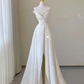 Elegant White Wedding Dress,White Bridal Dress Y7335