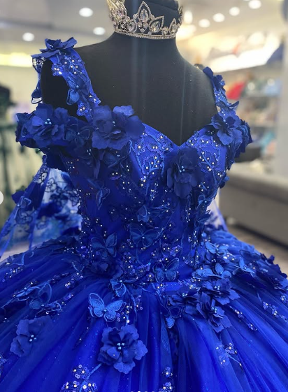 Royal Blue Sweet 16 Princess Ball Gown Quinceanera Dresses with Train Simplepromdress Royal Blue Sweet 16 Princess Ball Gown Quinceanera Dresses with Train Simplepromdress