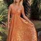 New Arrival A-line Orange Prom Dress Fashion Prom Gown Y6380