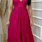 Generous A-line V Neck Prom Dress,Formal Dress Y5277