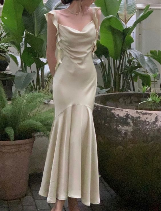 Women Elegant Summer New Fashion Evening Dress  Vintage Female Slim Dress Y4482